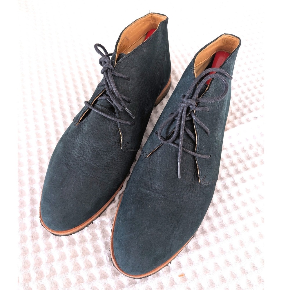Clarks Originals Desert Boots Green Leather Crepe Sole Chukka Mens 9.5 Women 11